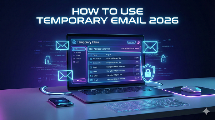 How to use temporary email2026