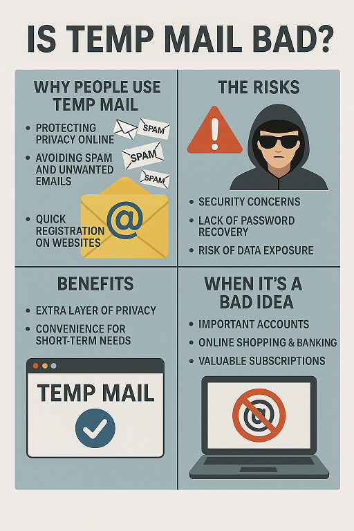 Is Temp Mail Bad? The Shocking Truth You Need to Know in 2025