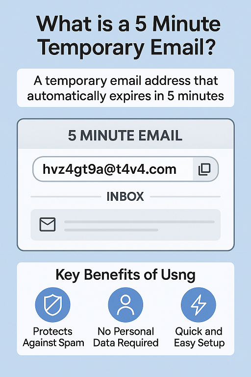 What is a 5 Minute Temporary Email? The Ultimate Guide for 2025