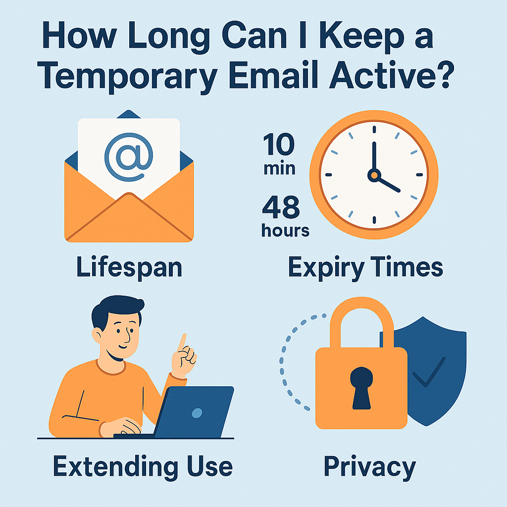 How Long Can I Keep a Temporary Email Active? (Complete Guide 2025)