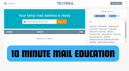 10 Minute Mail Education| 5 Powerful Benefits You Must Know