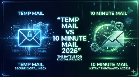 Temp mail vs 10 minute mail 2026