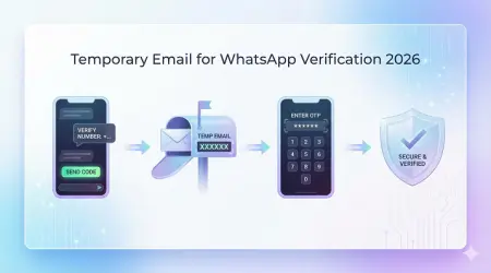Temporary email for whatsapp verification 2026