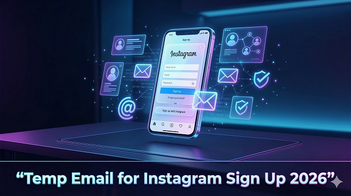 Temp email for Instagram sign up 2026